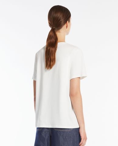  WEEKEND MAX MARA - Áo thun nữ cổ tròn tay ngắn Teiera 