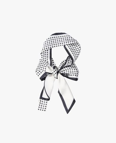  CECI - Khăn choàng nữ dáng dài hoạ tiết chấm bi độc đáo 