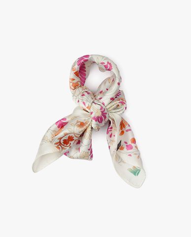  CECI - Khăn choàng dáng ngắn hoạ tiết hoa nổi bật 