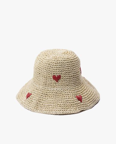  CECI - Nón rộng vành nữ đan móc thời trang 