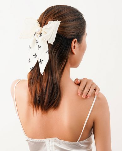  CECI - Kẹp tóc nữ thắt nơ to thời trang 