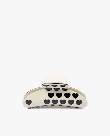  CECI - Kẹp tóc càng cua trang trí trái tim trẻ trung 