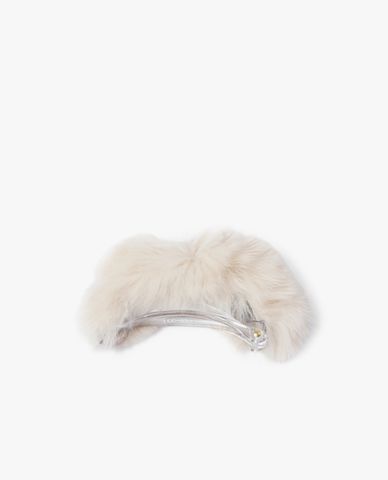  CECI - Kẹp tóc lông nhung mềm mại màu pastel 