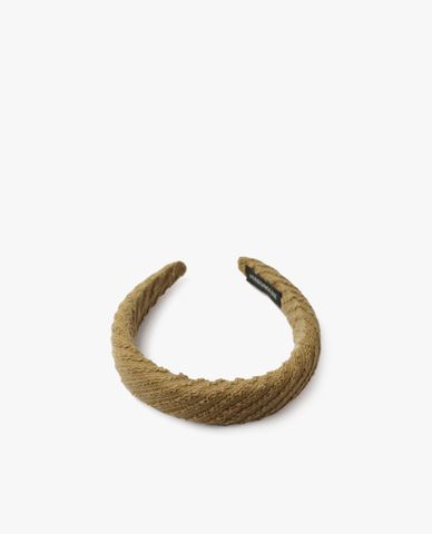  CECI - Băng đô cài tóc nữ vải dệt bản dày hiện đại 