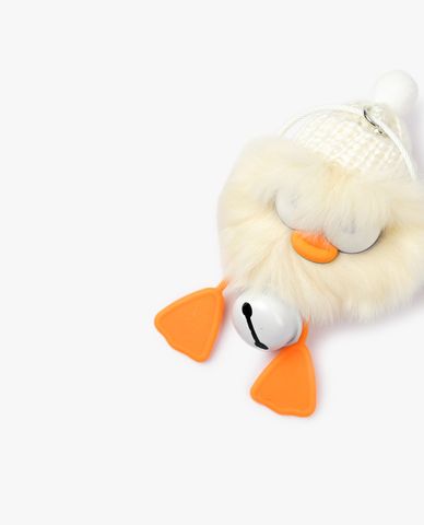  CECI - Móc khoá hình thú nhồi bông phối chuông độc đáo 