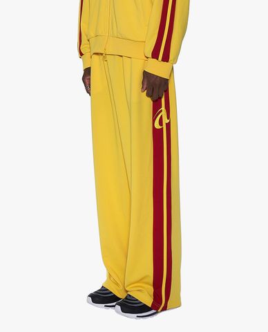  NERDY - Quần dài unisex ống rộng lưng thun Pinwheel Embroidery 