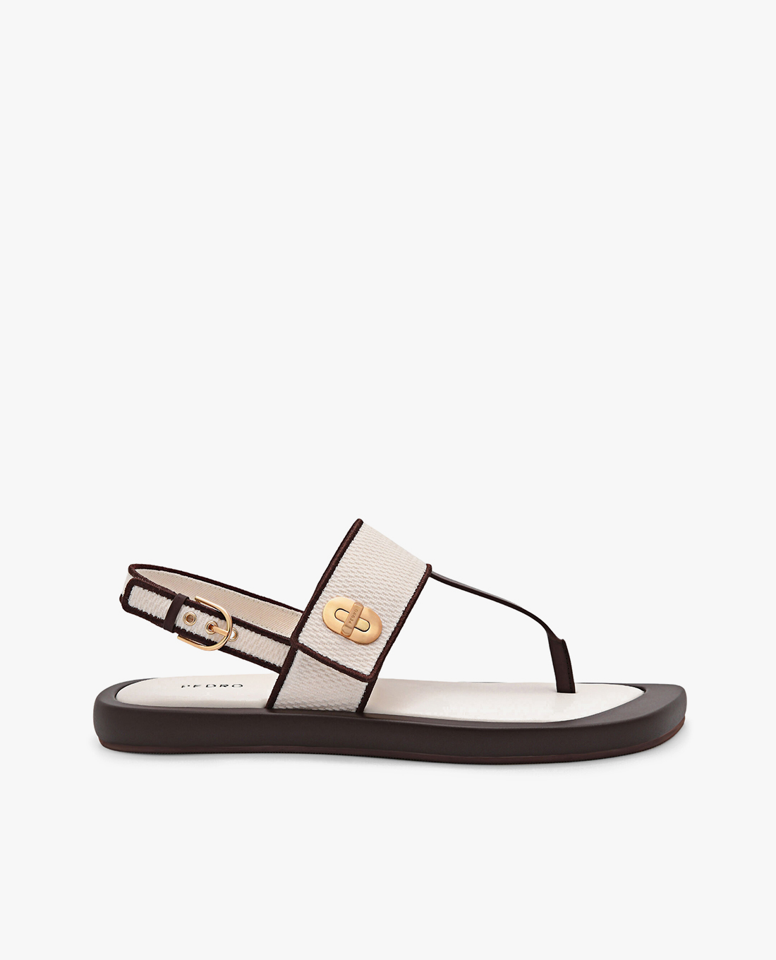 PEDRO - Giày sandals nữ đế bệt Brie