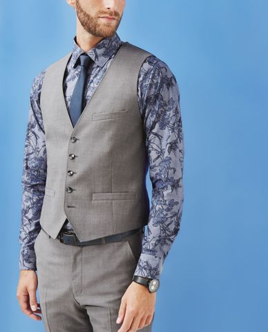  TED BAKER - Áo khoác ghi lê nam Lotusw 