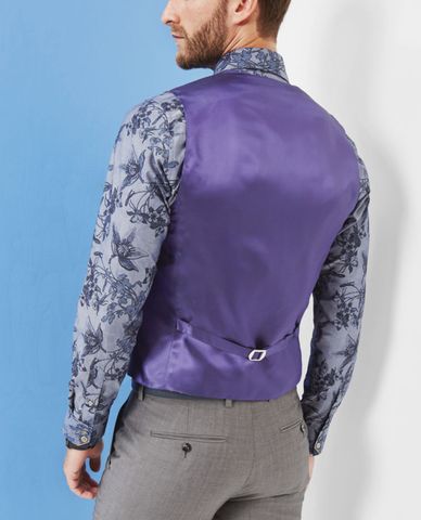  TED BAKER - Áo khoác ghi lê nam Lotusw 