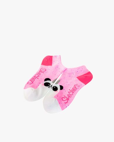  SKECHERS - Set 6 vớ bé gái cổ thấp 