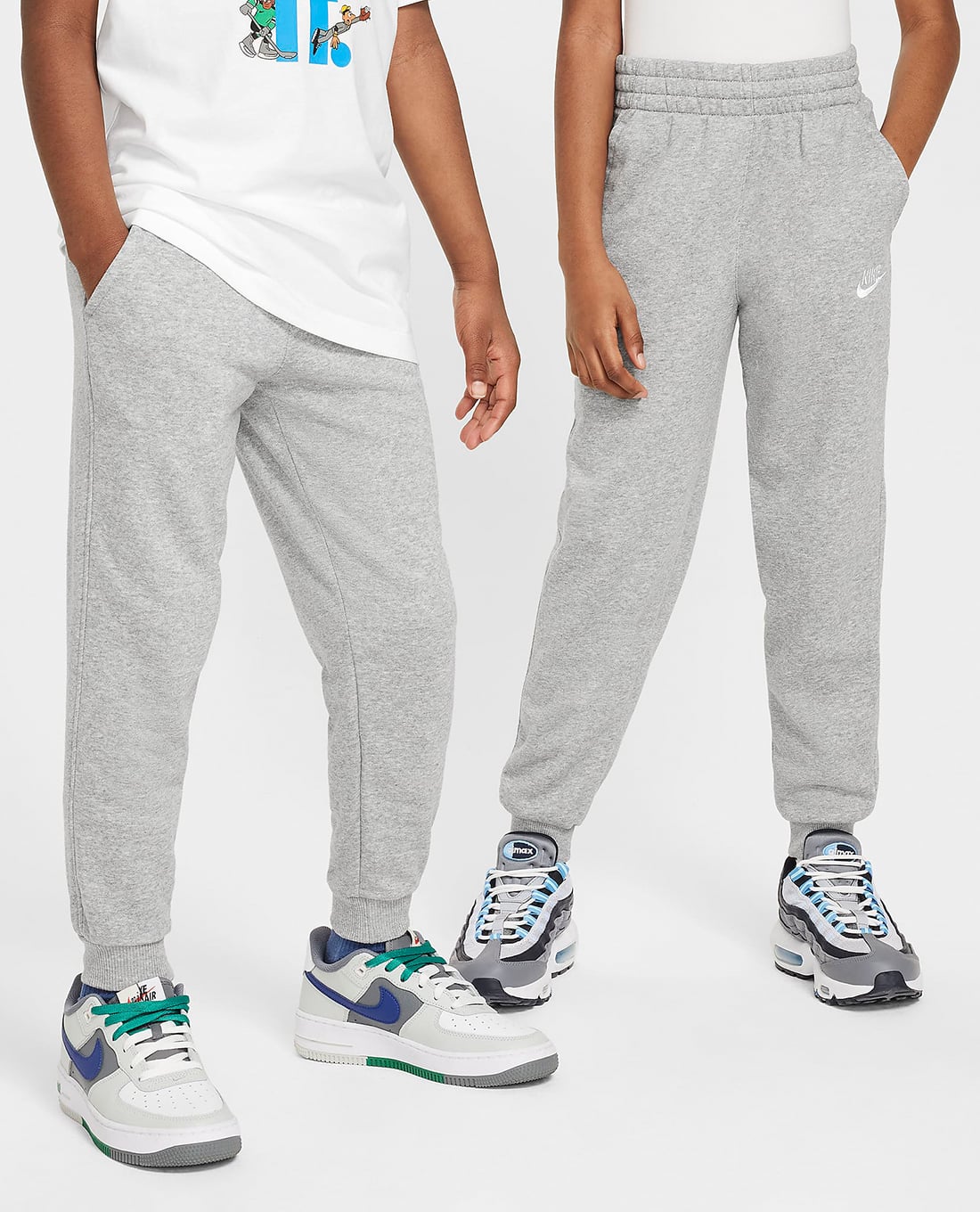 NIKE - Quần jogger trẻ em lưng thun