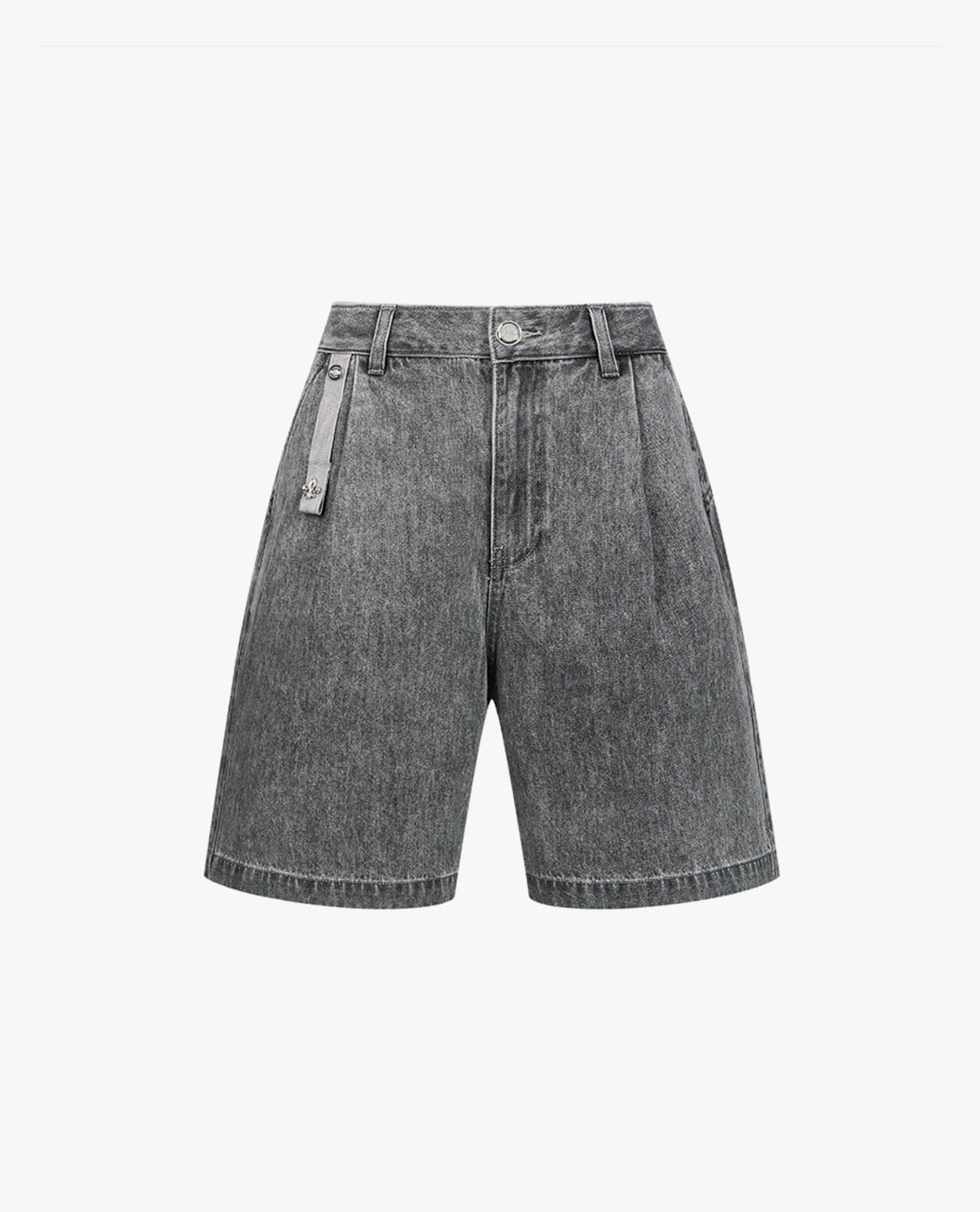 PALLADIUM - Quần short jeans nam ngang gối hiện đại