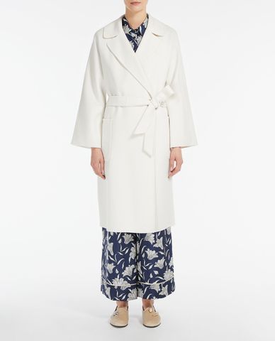  WEEKEND MAX MARA - Áo blazer nữ dáng dài phối thắt lưng thanh lịch 