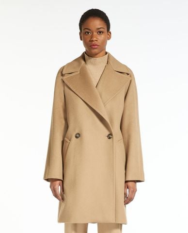  WEEKEND MAX MARA - Áo khoác măng tô nữ dáng dài Novella 