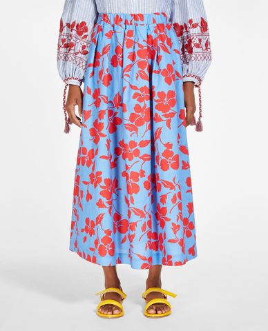  WEEKEND MAX MARA - Chân váy xếp li lưng thun Cannes 