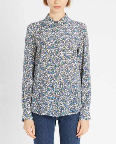  WEEKEND MAX MARA - Áo sơ mi nữ dài tay Silk Crepe De Chine 