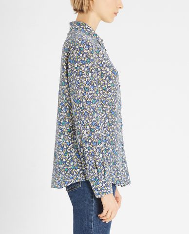  WEEKEND MAX MARA - Áo sơ mi nữ dài tay Silk Crepe De Chine 