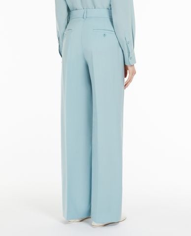  WEEKEND MAX MARA - Quần nữ ống rộng lưng cao trẻ trung Visivo 