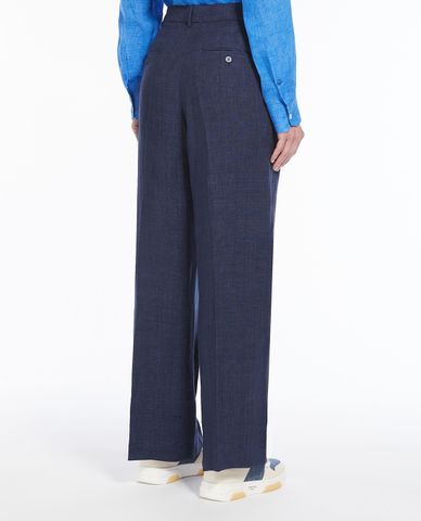  WEEKEND MAX MARA - Quần nữ ống rộng xếp li Malizia 