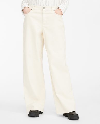  WEEKEND MAX MARA - Quần jeans nữ phom suông ống rộng Pantaloni 