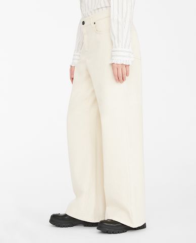  WEEKEND MAX MARA - Quần jeans nữ phom suông ống rộng Pantaloni 