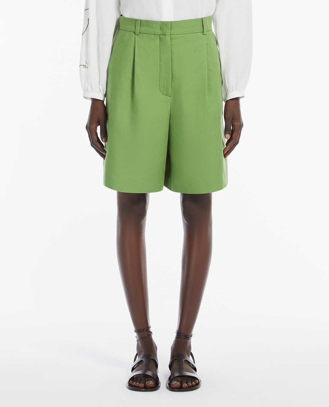 WEEKEND MAX MARA - Quần short nữ ống rộng Ecuba