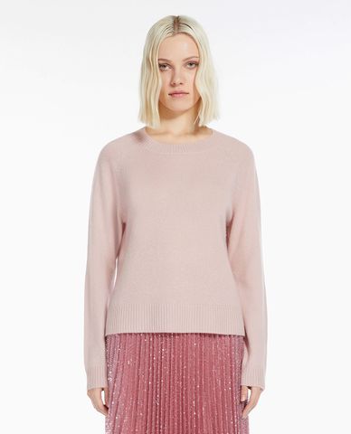  WEEKEND MAX MARA - Áo dệt kim nữ cổ tròn tay dài Alghero 