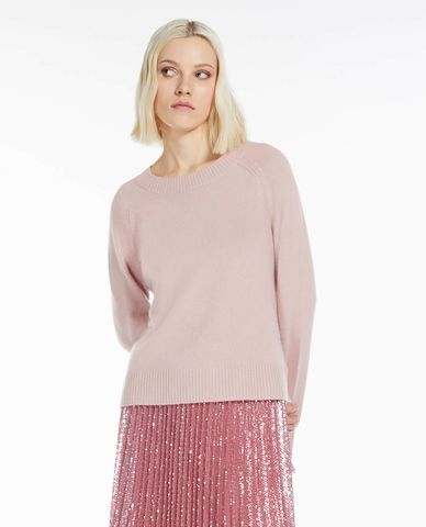  WEEKEND MAX MARA - Áo dệt kim nữ cổ tròn tay dài Alghero 