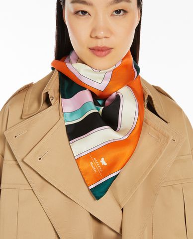  WEEKEND MAX MARA - Khăn choàng nữ phom vuông Onesto 