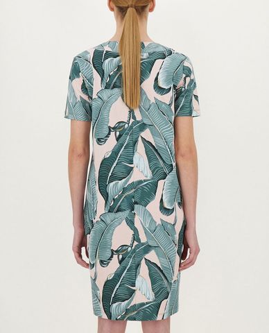  WEEKEND MAX MARA - Đầm mini cổ tim tay ngắn phom suông 