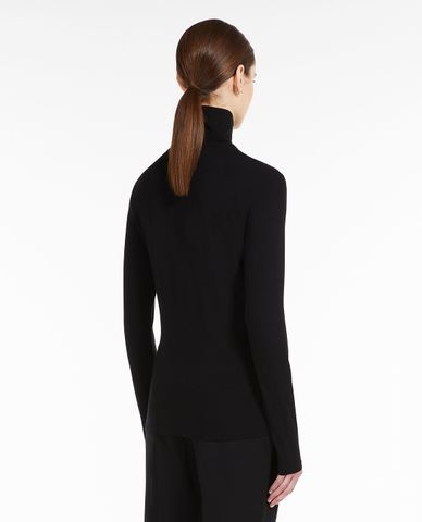  WEEKEND MAX MARA -  Áo thun nữ phom ôm cổ lọ Multif 