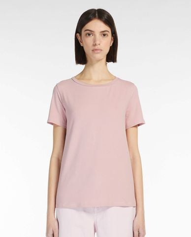  WEEKEND MAX MARA - Áo thun nữ cổ tròn tay ngắn Multib 