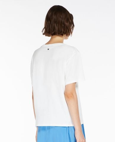  WEEKEND MAX MARA - Áo thun nữ cổ tròn tay ngắn Luis 