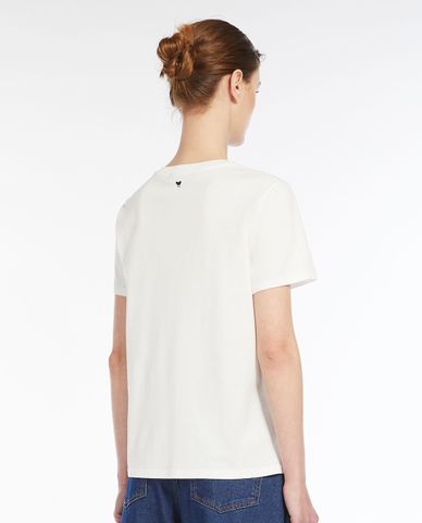  WEEKEND MAX MARA - Áo thun nữ cổ tròn tay ngắn Murano 