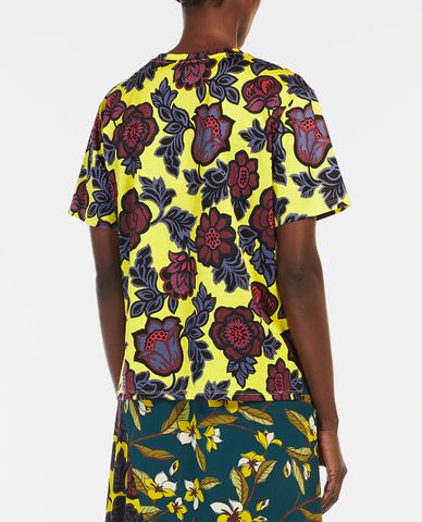  WEEKEND MAX MARA - Áo thun nữ ngắn tay họa tiết hoa Jerzu 