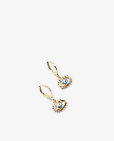  CECI - Khuyên tai nữ khoen tròn hình mắt cá tính 