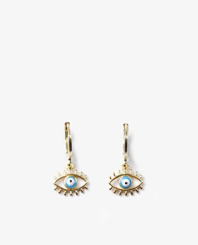  CECI - Khuyên tai nữ khoen tròn hình mắt cá tính 