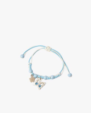  CECI - Vòng đeo tay nữ dây bện phối hạt thời trang 