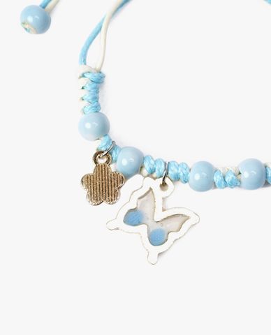  CECI - Vòng đeo tay nữ dây bện phối hạt thời trang 