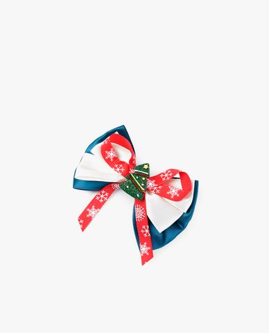  CECI - Kẹp tóc nữ hình chiếc nơ phối cây thông xinh xắn 