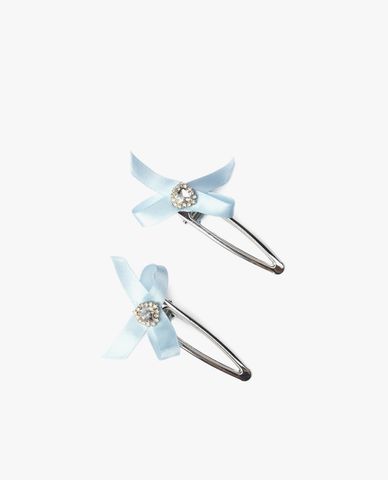  CECI - Set 2 kẹp tóc nữ nhỏ thắt nơ xinh xắn 