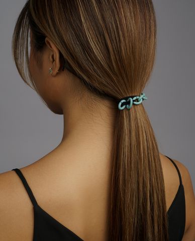  CECI - Dây thun cột tóc nữ phối mắc xích độc đáo 