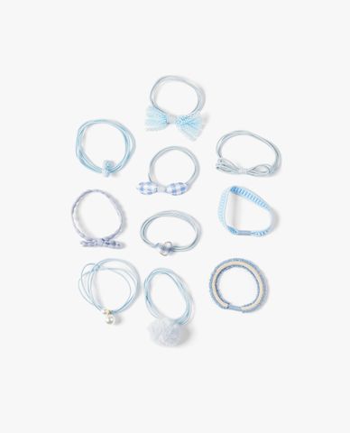  CECI - Set 10 dây buộc tóc nữ bản nhỏ xinh xắn 