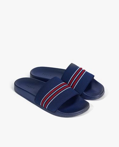  PEDRO - Dép nam quai ngang Contrasted Knit Slide 