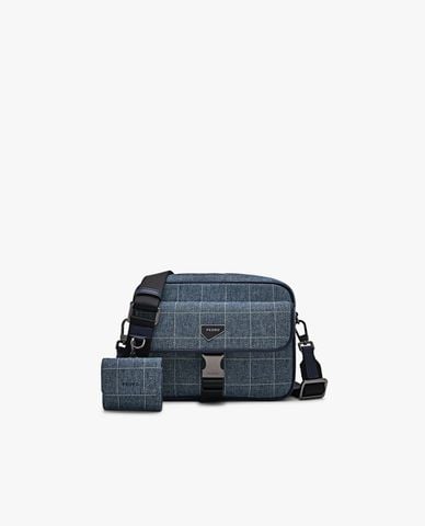  PEDRO - Túi đeo chéo nam phom chữ nhật Taper Compact 