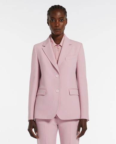  WEEKEND MAX MARA - Áo khoác blazer cổ bẻ tay dài phối túi nắp gập Uva 