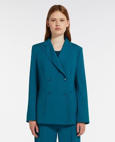  WEEKEND MAX MARA - Áo khoác blazer cổ bẻ tay dài Nervoso 