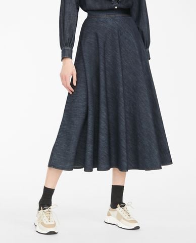  WEEKEND MAX MARA - Chân váy midi xếp li thời trang 