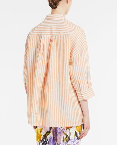  WEEKEND MAX MARA - Áo sơ mi nữ tay lỡ kẻ sọc Nebula 