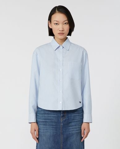  WEEKEND MAX MARA - Áo sơ mi nữ cổ bẻ tay dài Nuoro 